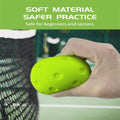 pickAway Silent Foam Pickleball Balls – 74mm Noise-Reducing Indoor Practice Balls (26g)