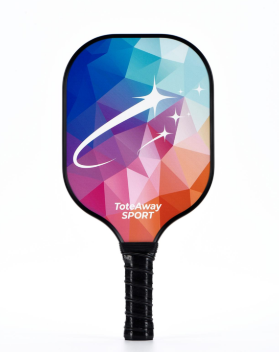 TOTEAWAY SPORT™ "Parent & Me" Silent Set (Red Power-Rally) – 2 Paddles, 4 Balls & Case
