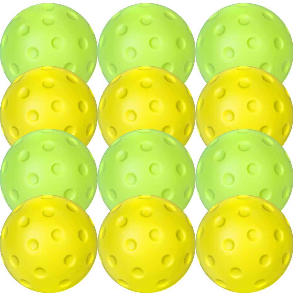 pickAway Silent Foam Pickleball Balls – 74mm Noise-Reducing Indoor Practice Balls (26g)