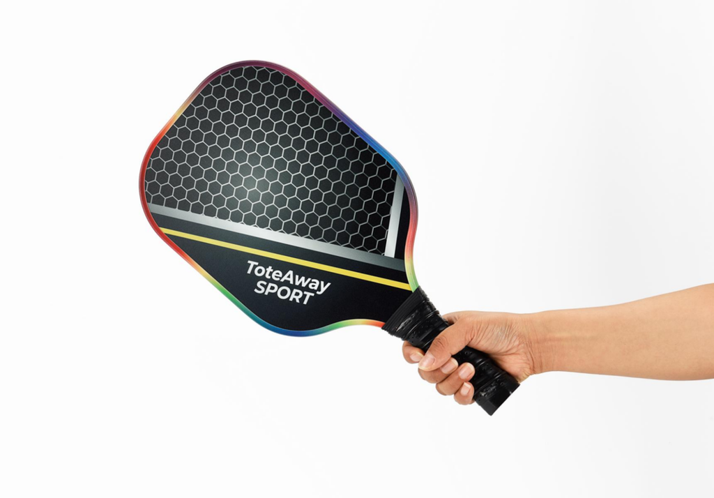 TOTEAWAY SPORT Dynamic Fiberglass Pickleball Paddle – Lightweight PP Honeycomb Core Paddle (226g) for Use in Paddle Ball Games