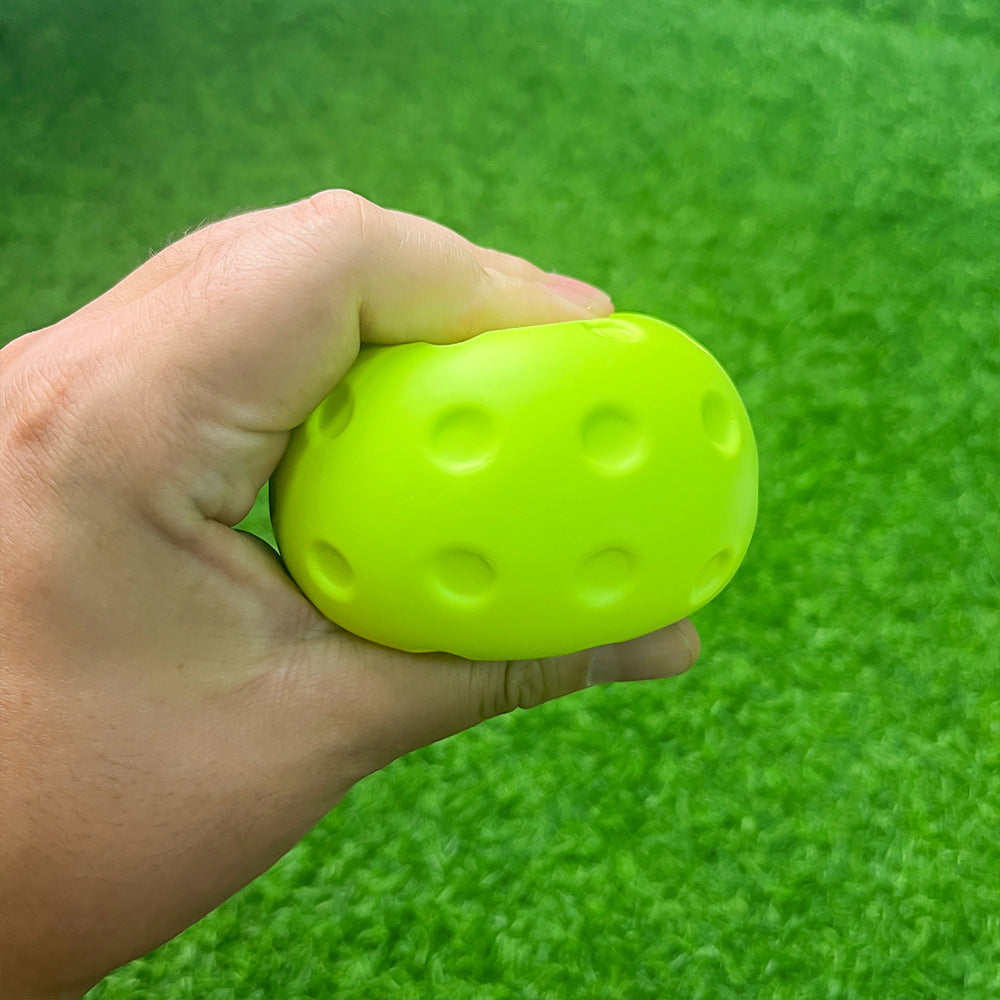 pickAway Silent Foam Pickleball Balls – 74mm Noise-Reducing Indoor Practice Balls (26g)