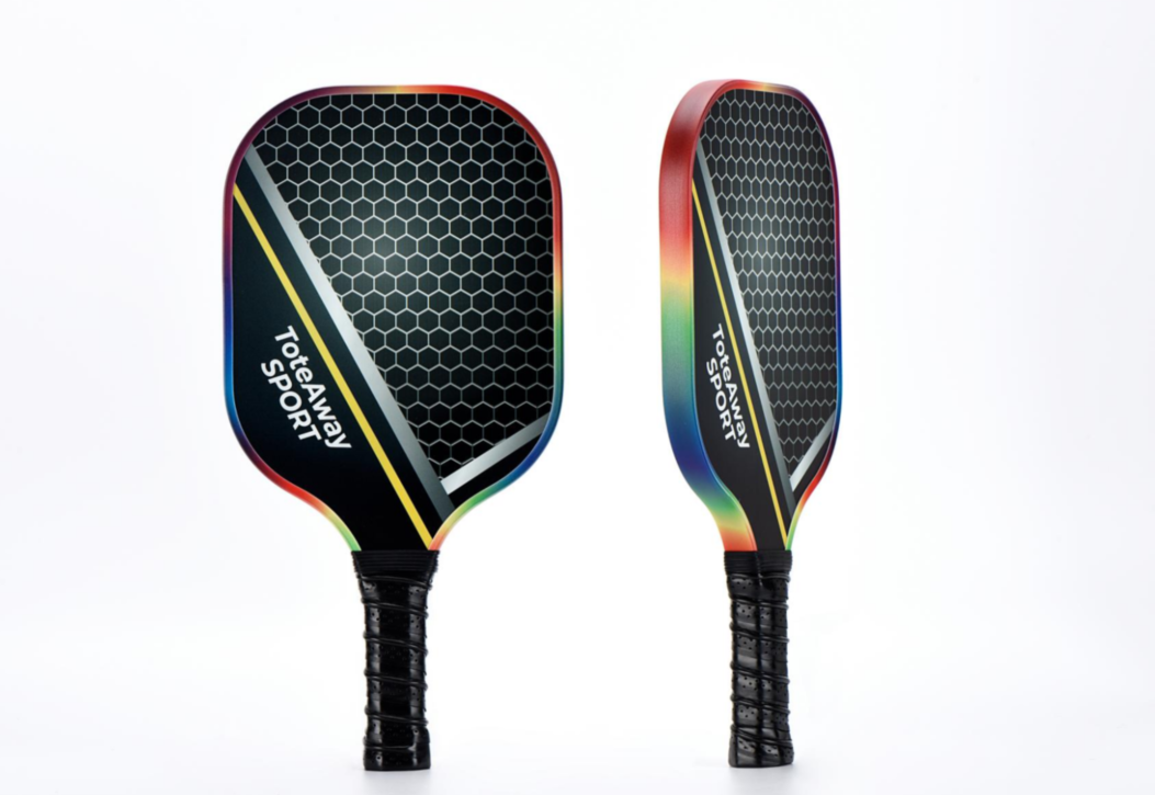 TOTEAWAY SPORT Dynamic Fiberglass Pickleball Paddle – Lightweight PP Honeycomb Core Paddle (226g) for Use in Paddle Ball Games