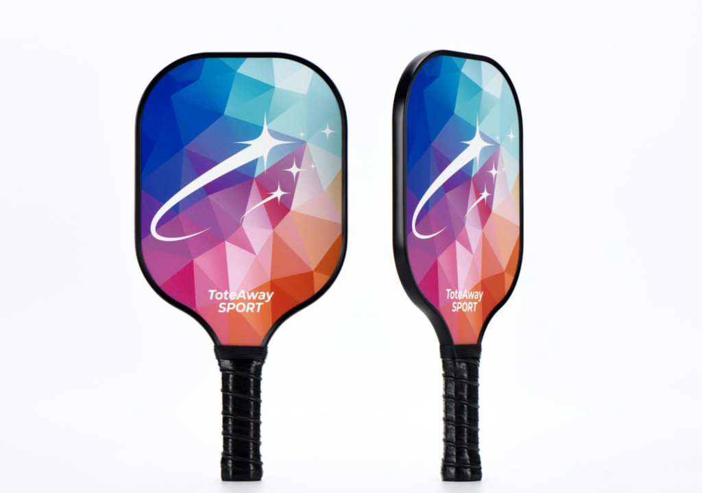 TOTEAWAY SPORT Family Pickleball Set for 4 – 2 Adult Paddles (16mm Control + 13mm Power), 2 Kids Paddles, 4 Outdoor & 4 Silent Balls, 2 Cases