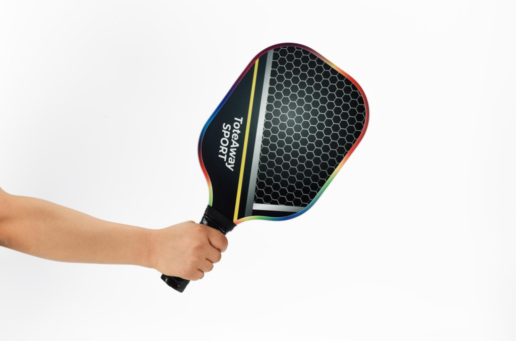 TOTEAWAY SPORT Dynamic Fiberglass Pickleball Paddle – Lightweight PP Honeycomb Core Paddle (226g) for Use in Paddle Ball Games