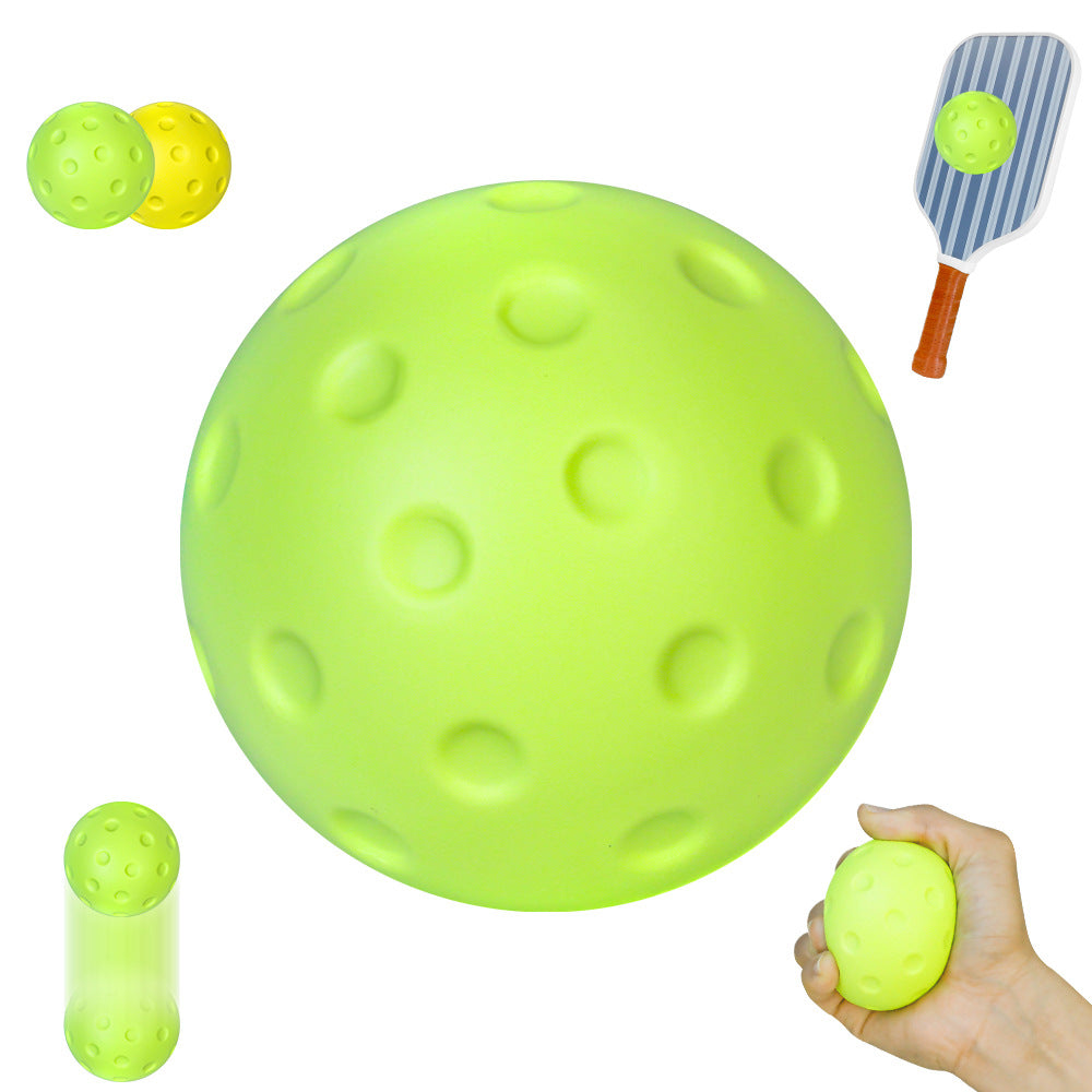 pickAway Silent Foam Pickleball Balls – 74mm Noise-Reducing Indoor Practice Balls (26g)