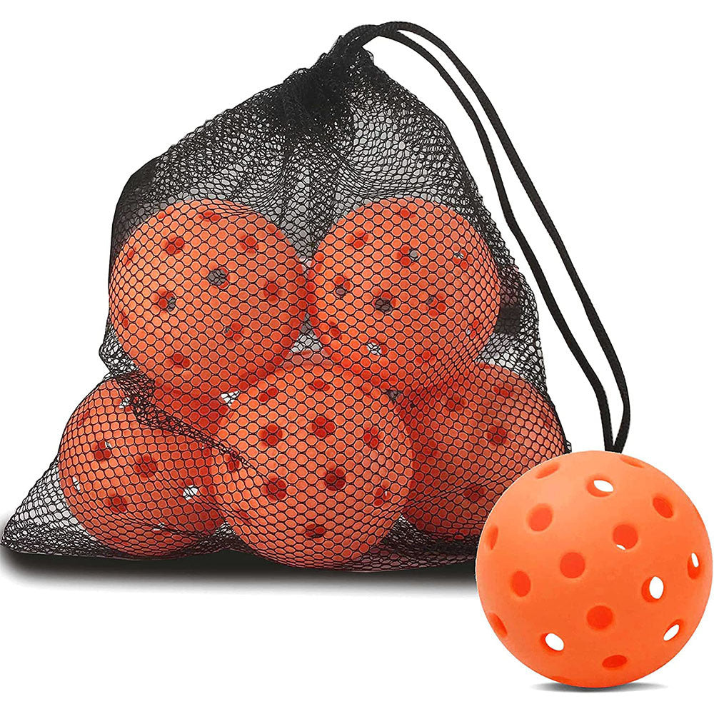 pickAway Vibrant 40-Hole Indoor/Outdoor Pickleball Balls – 74mm Injection Molded PE Balls (26g)
